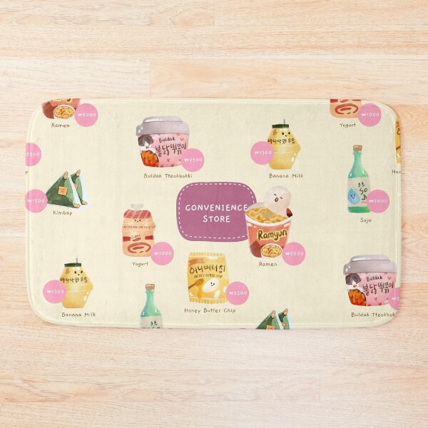 Item preview, Convenience store Kfood designed and sold by EnjoyKoreaStudio.