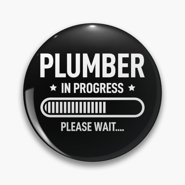 Item preview, Plumber In Progress Funny Plumbing Apprentice designed and sold by RareBunny.
