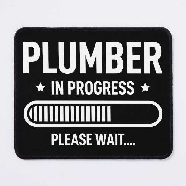 Item preview, Plumber In Progress Funny Plumbing Apprentice designed and sold by RareBunny.