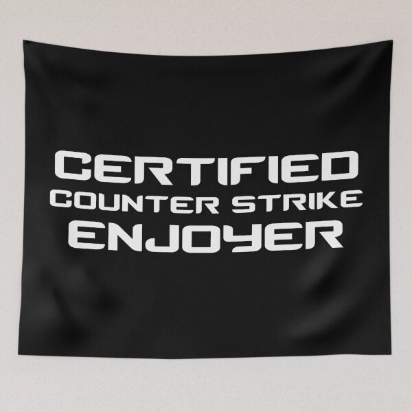 Item preview, Certified Counter Strike Enjoyer - Counter-Strike 2 designed and sold by ContTraders.