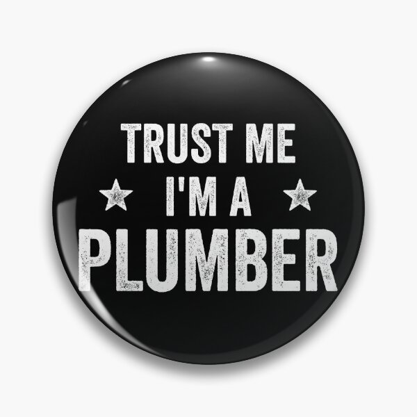 Item preview, Trust Me I'm A Plumber Vintage Funny Plumber designed and sold by RareBunny.