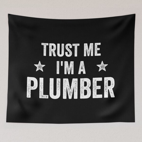 Item preview, Trust Me I'm A Plumber Vintage Funny Plumber designed and sold by RareBunny.