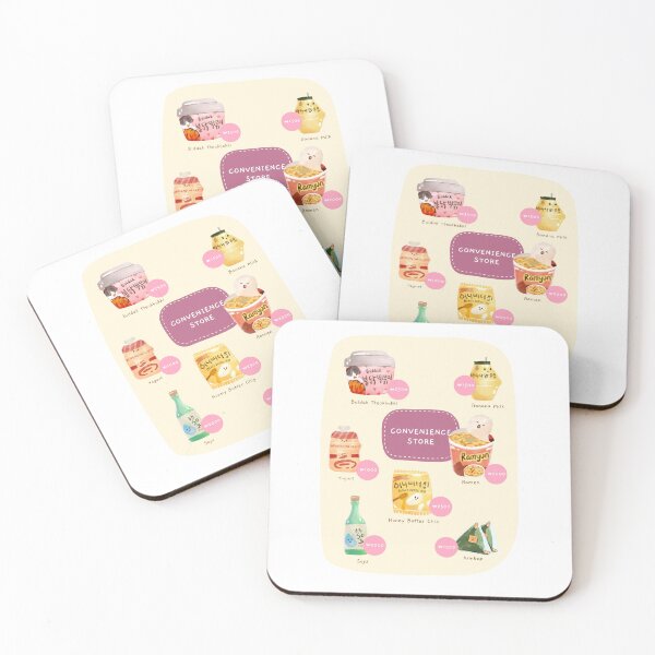 Item preview, Convenience store Kfood designed and sold by EnjoyKoreaStudio.