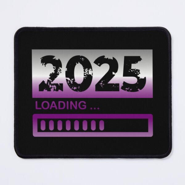 Item preview, 2025 Loading, Demisexual pride flag graphic, New Year, 2025, New Years Eve, celebration, funny,  Countdown, Loading, New You, New Year Resolutions,   designed and sold by PrideBeProud.