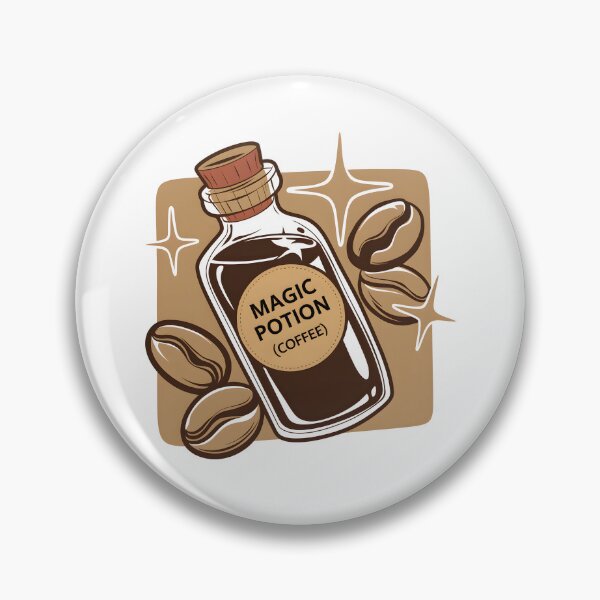 Item preview, Coffee Magic Potion designed and sold by Hot-Tee.