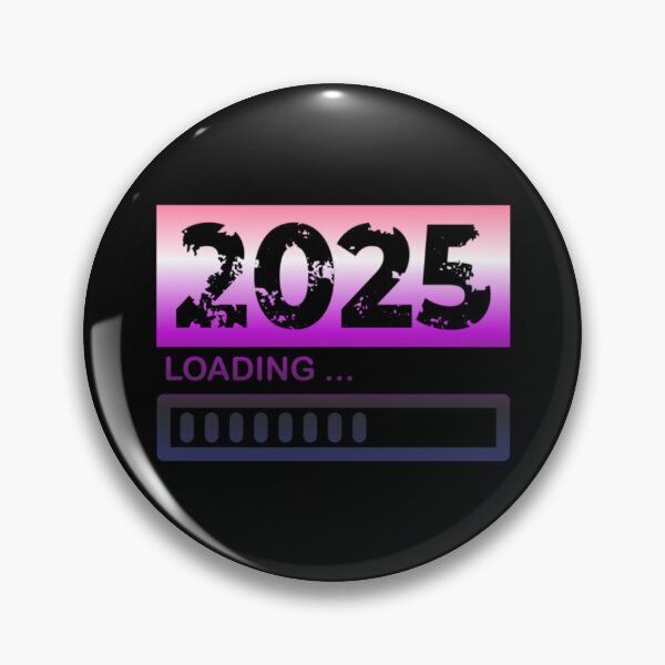 Item preview, 2025 Loading, Genderfluid pride flag graphic, New Year, 2025, New Years Eve, celebration, funny,  Countdown, Loading, New You, New Year Resolutions,   designed and sold by PrideBeProud.