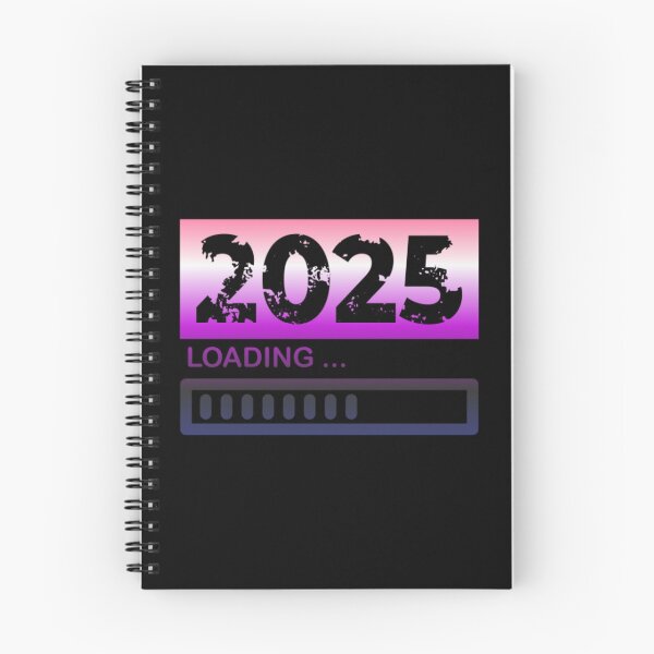 Item preview, 2025 Loading, Genderfluid pride flag graphic, New Year, 2025, New Years Eve, celebration, funny,  Countdown, Loading, New You, New Year Resolutions,   designed and sold by PrideBeProud.