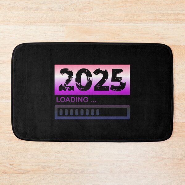 Item preview, 2025 Loading, Genderfluid pride flag graphic, New Year, 2025, New Years Eve, celebration, funny,  Countdown, Loading, New You, New Year Resolutions,   designed and sold by PrideBeProud.