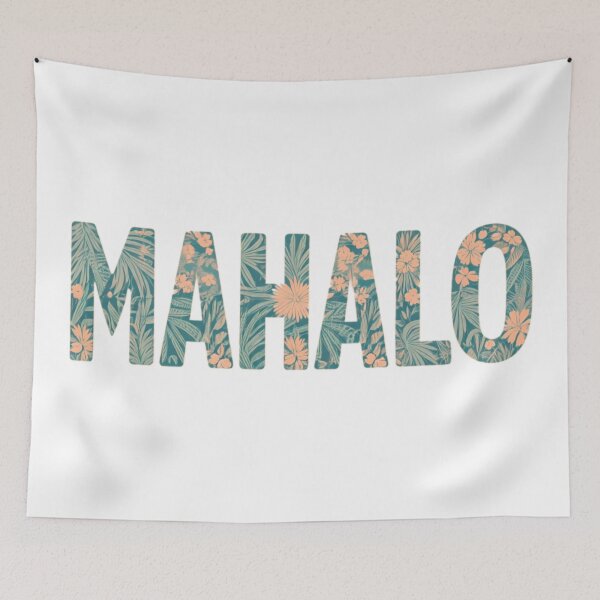 Item preview, Mahalo  Gratitude in Hawaiian Style designed and sold by maritas22.