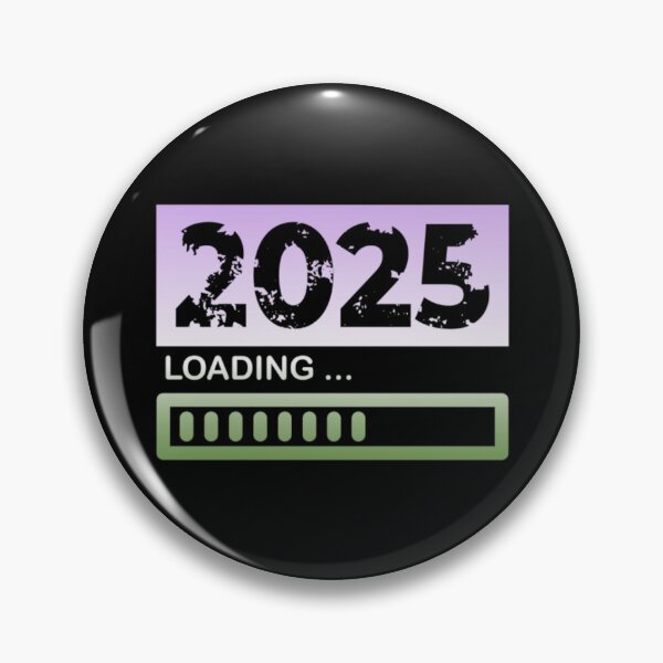 Item preview, 2025 Loading, Genderqueer pride flag graphic, New Year, 2025, New Years Eve, celebration, funny,  Countdown, Loading, New You, New Year Resolutions,   designed and sold by PrideBeProud.