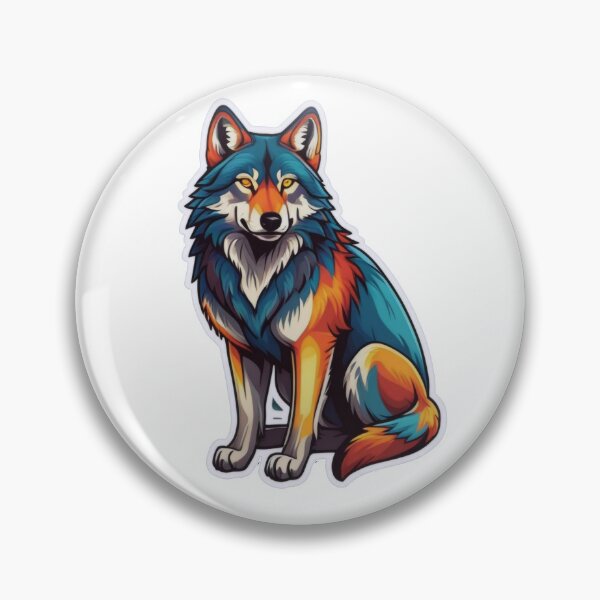 Item preview, Artistic Wolf for Nature Lovers designed and sold by ArtCreator2023.