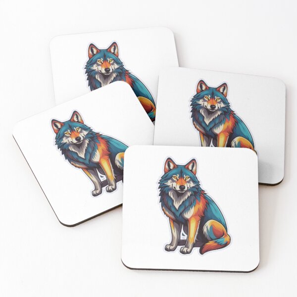 Item preview, Artistic Wolf for Nature Lovers designed and sold by ArtCreator2023.