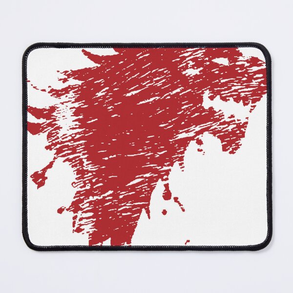 Item preview, wolf silhouette with paint brush effect designed and sold by GravicPopart21.