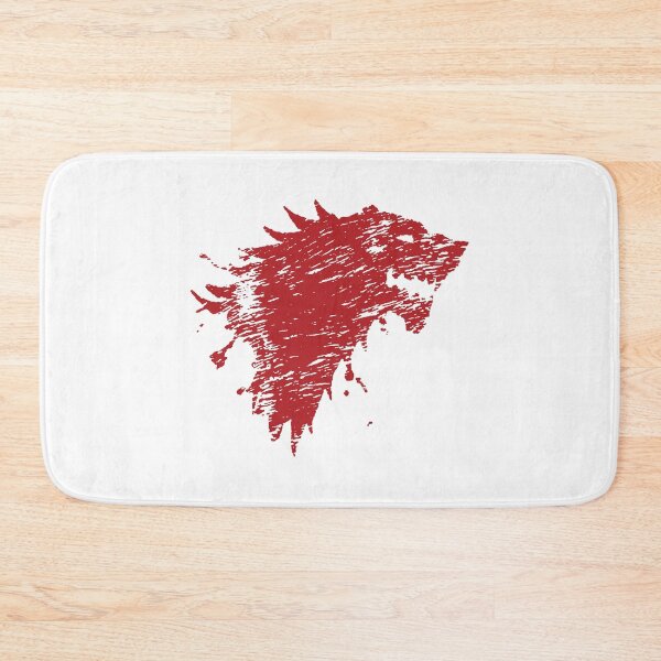 Item preview, wolf silhouette with paint brush effect designed and sold by GravicPopart21.