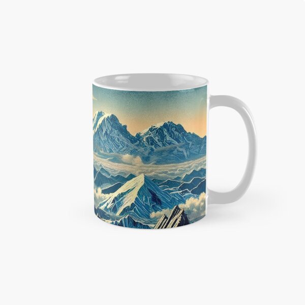 Item preview, The Trek from Katuha - A Contemporary Ukiyo-e Nature Landscape designed and sold by Kijiermono.