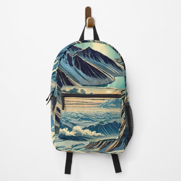 Item preview, The Trek from Katuha - A Contemporary Ukiyo-e Nature Landscape designed and sold by Kijiermono.