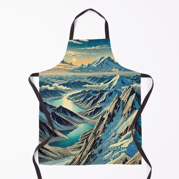 Item preview, The Trek from Katuha - A Contemporary Ukiyo-e Nature Landscape designed and sold by Kijiermono.