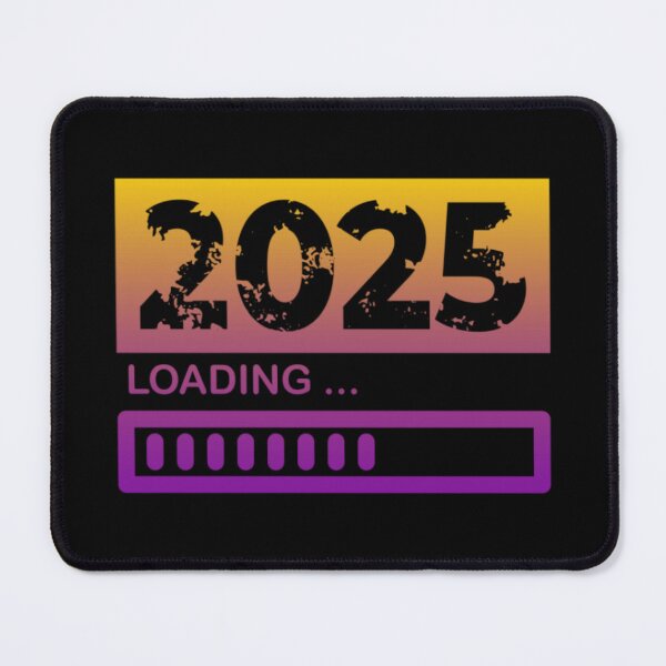 Item preview, 2025 Loading, Intersex pride flag graphic, New Year, 2025, New Years Eve, celebration, funny, Countdown, Loading, New You, New Year Resolutions, designed and sold by PrideBeProud.