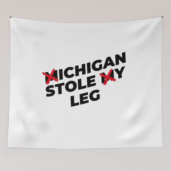 Item preview, Beat Michigan | Amputee Shirt | Michigan Stole My Leg designed and sold by allamericanash.