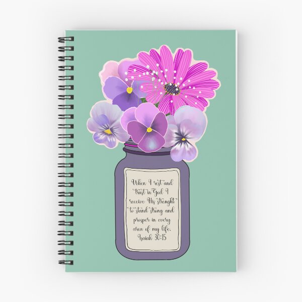 Item preview, Pansies in a jar designed and sold by A Sweet  Fragrance Art.