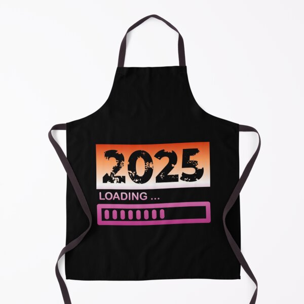 Item preview, 2025 Loading, Lesbian pride flag graphic, New Year, 2025, New Years Eve, celebration, funny, Countdown, Loading, New You, New Year Resolutions, designed and sold by PrideBeProud.