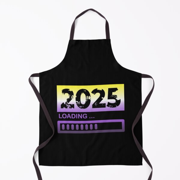 Item preview, 2025 Loading, Nonbinary pride flag graphic, New Year, 2025, New Years Eve, celebration, funny, Countdown, Loading, New You, New Year Resolutions, designed and sold by PrideBeProud.