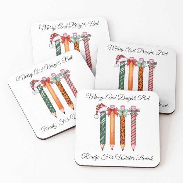 Item preview, Merry And Bright - Funny Teachers Christmas designed and sold by -justb-.