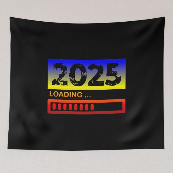 Item preview, 2025 Loading, Polyamory pride flag graphic, New Year, 2025, New Years Eve, celebration, funny,  Countdown, Loading, New You, New Year Resolutions,   designed and sold by PrideBeProud.