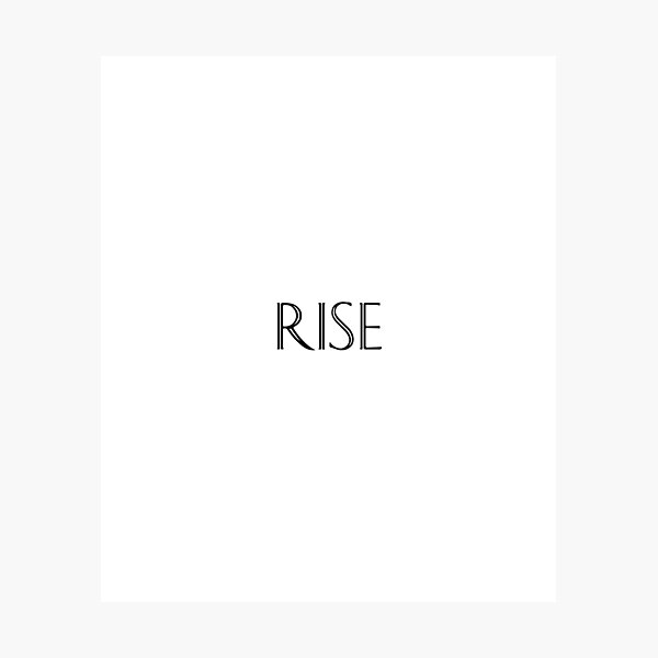Item preview, Rise - Embrace Strength and Elevation designed and sold by Slassyat.