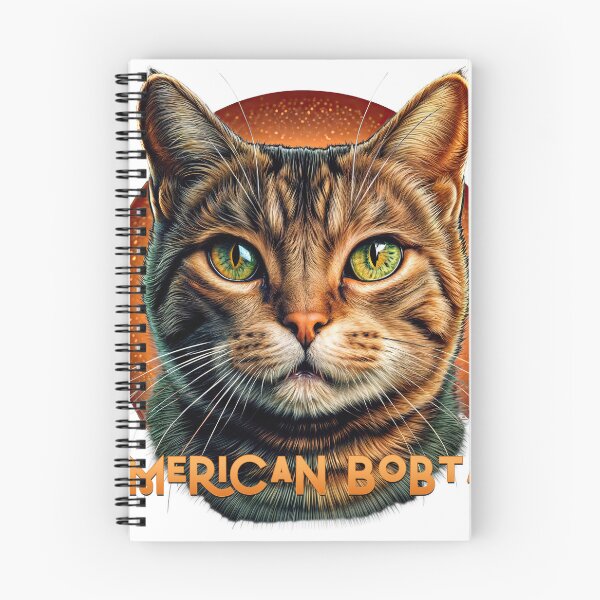 Item preview, Poster Prints T-Shirt Design - Cat Breeds: AMERICAN BOBTAIL CAT designed and sold by ForeverPrintsOK.