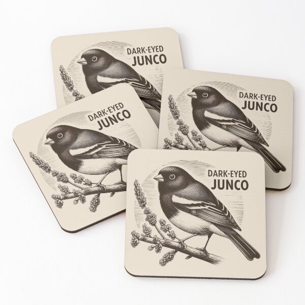Item preview, Dark-Eyed Junco 4 designed and sold by theAVIARY7.