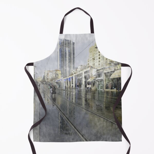 Item preview, La calle Jaffe de Jerusalén después de la lluvia designed and sold by simplyart767.
