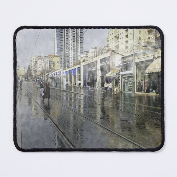 Item preview, Jaffe Road Jerusalem after the rain designed and sold by simplyart767.