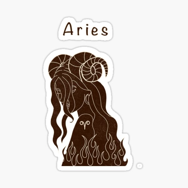 Item preview, Aries sign designed and sold by Brunae.