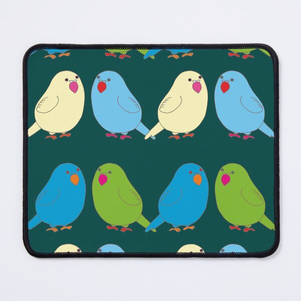 Item preview, budgies colorful designed and sold by Veki5.
