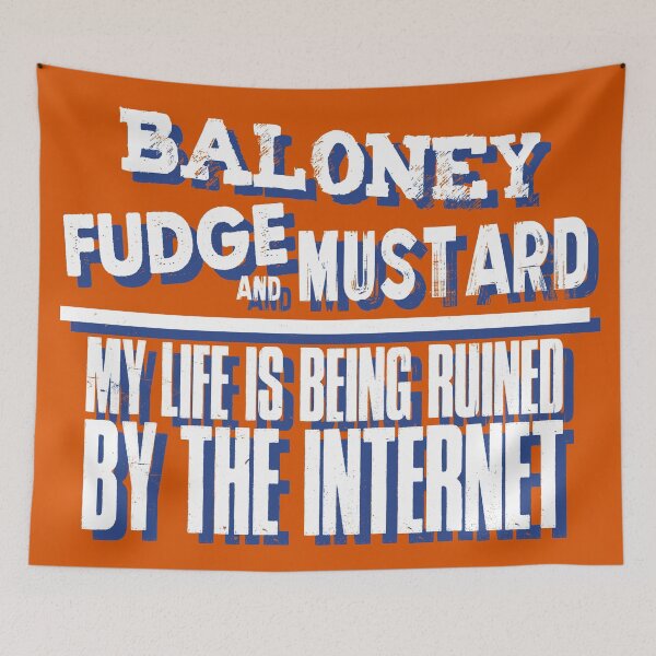 Item preview, Baloney, Fudge, and Mustard designed and sold by Good Merch.