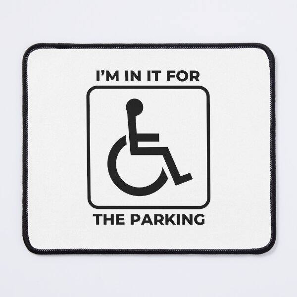 Item preview, In It For The Parking | Amputee Shirt | Handicap designed and sold by allamericanash.