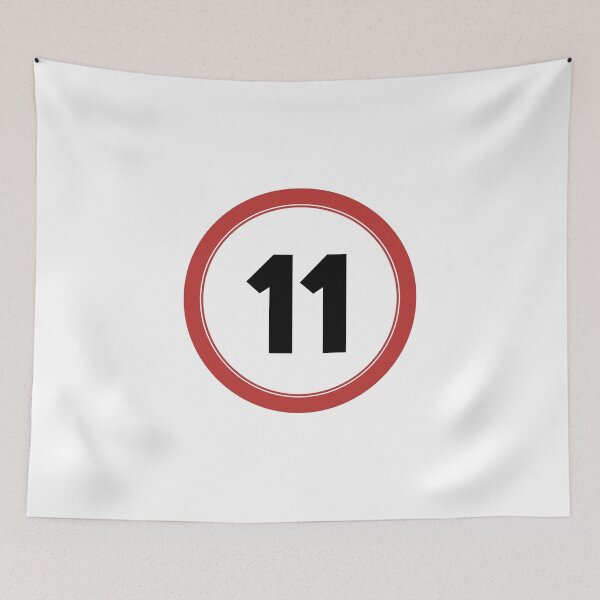 Item preview, Speed limit 11, happy 11th birthday designed and sold by Wolagno.