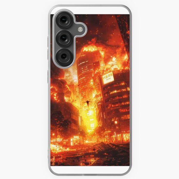 Item preview, Ryomen Sukuna Shibuya Fire City  designed and sold by BlackDau.