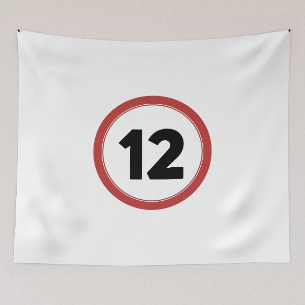 Item preview, Speed limit 12, happy 12th birthday designed and sold by Wolagno.