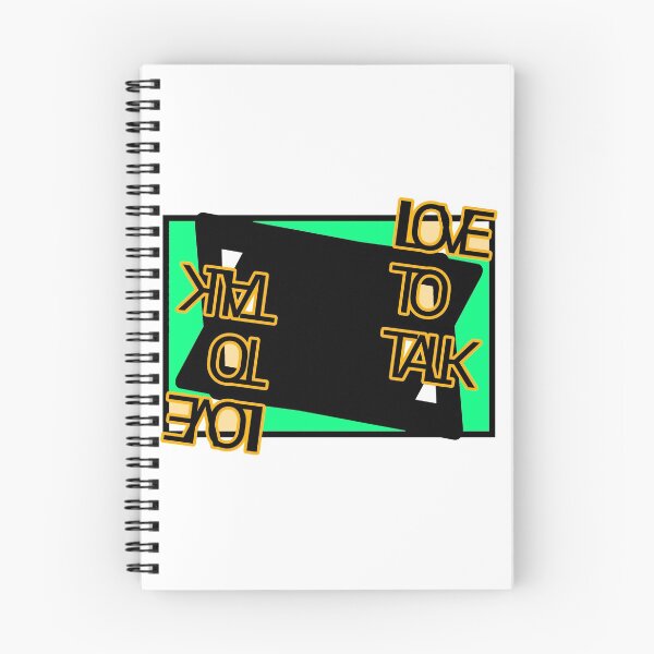 Item preview, Love to talk - pop art text design words and shapes black green pink pattern designed and sold by M-Lorentsson.