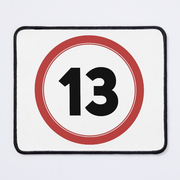 Item preview, Speed limit 13, happy 13th birthday designed and sold by Wolagno.