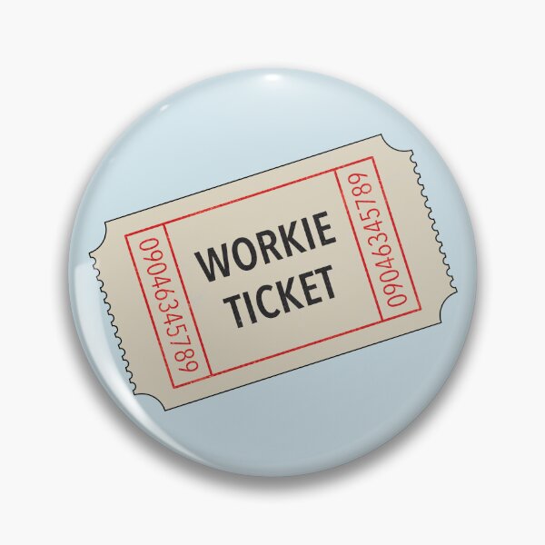 Item preview, Workie Ticket designed and sold by Yorkshire Stuff.
