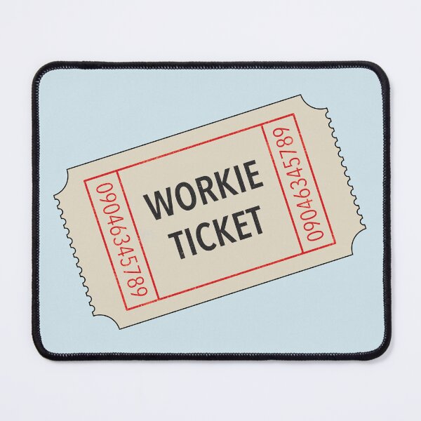 Item preview, Workie Ticket designed and sold by Yorkshire Stuff.