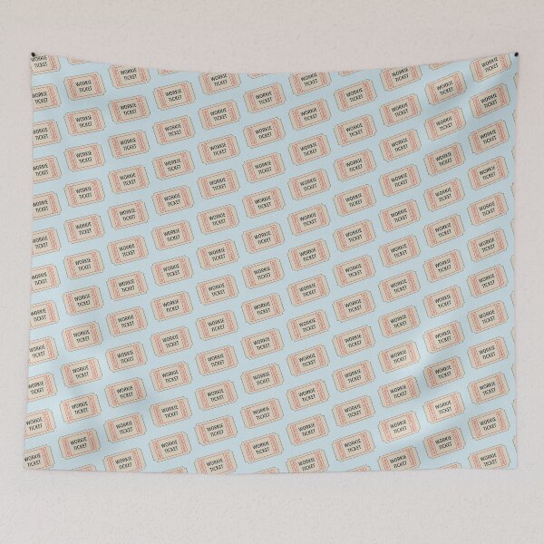 Item preview, Workie Ticket designed and sold by Yorkshire Stuff.