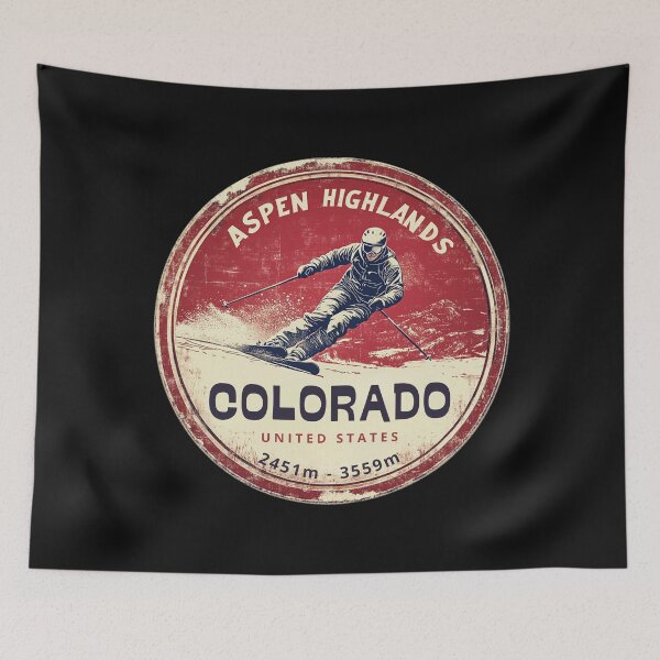 Item preview, Aspen Highlands - Colorado - United States  designed and sold by GoodOldVintage.