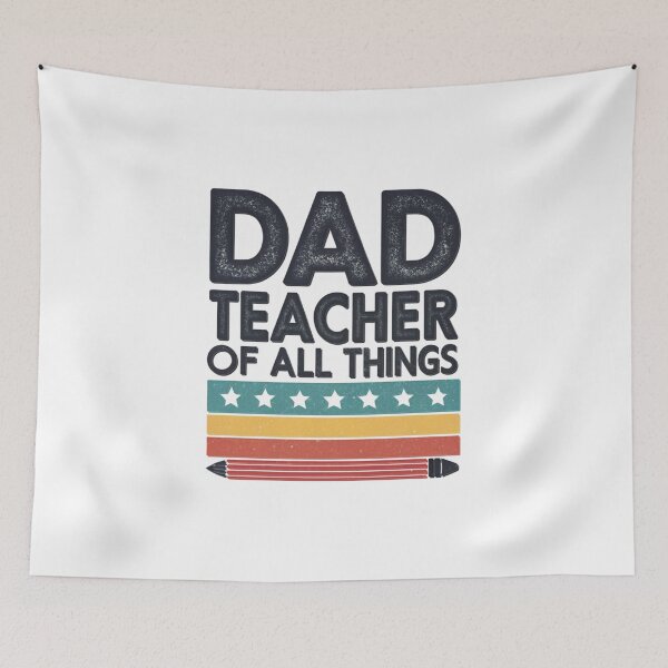 Item preview, Dad - Teacher of All Things | Perfect Gift for Amazing Dads designed and sold by Colorful-Garden.