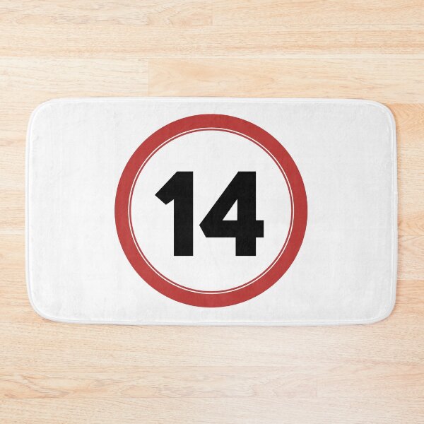Item preview, Speed limit 14, happy 14th birthday designed and sold by Wolagno.