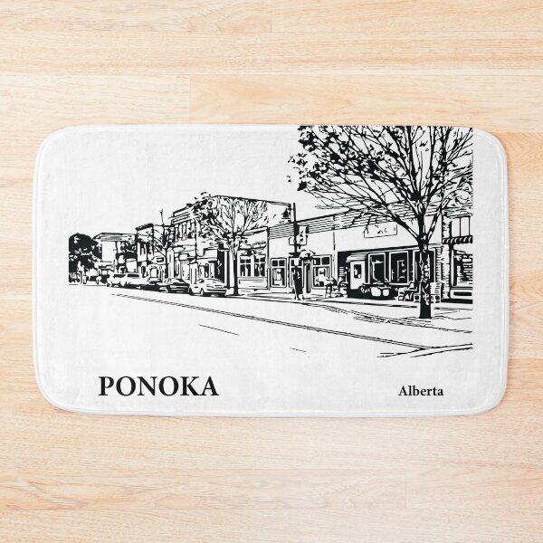 Item preview, Ponoka Alberta designed and sold by Lakeric Cityscapes.