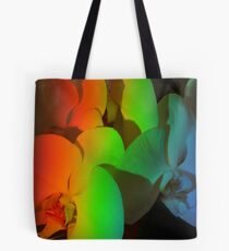 Rainbow of Orchids Tote Bag